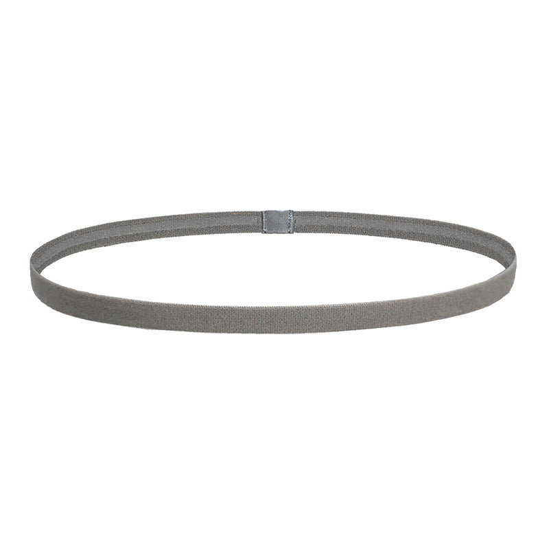 Non-slip sporty thin elastic hair band