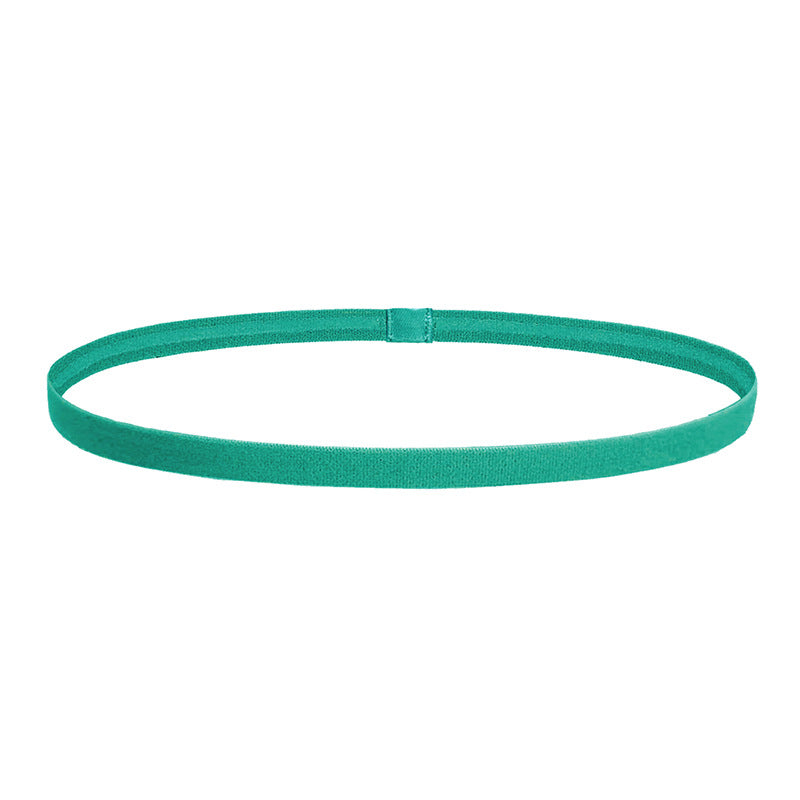 Non-slip sporty thin elastic hair band