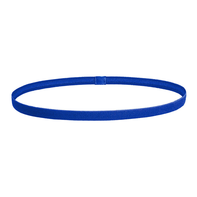Non-slip sporty thin elastic hair band
