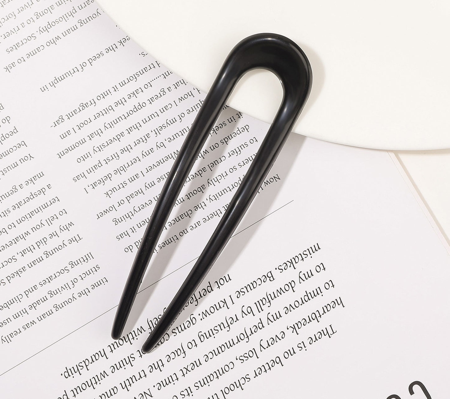 Acrylic hair fork
