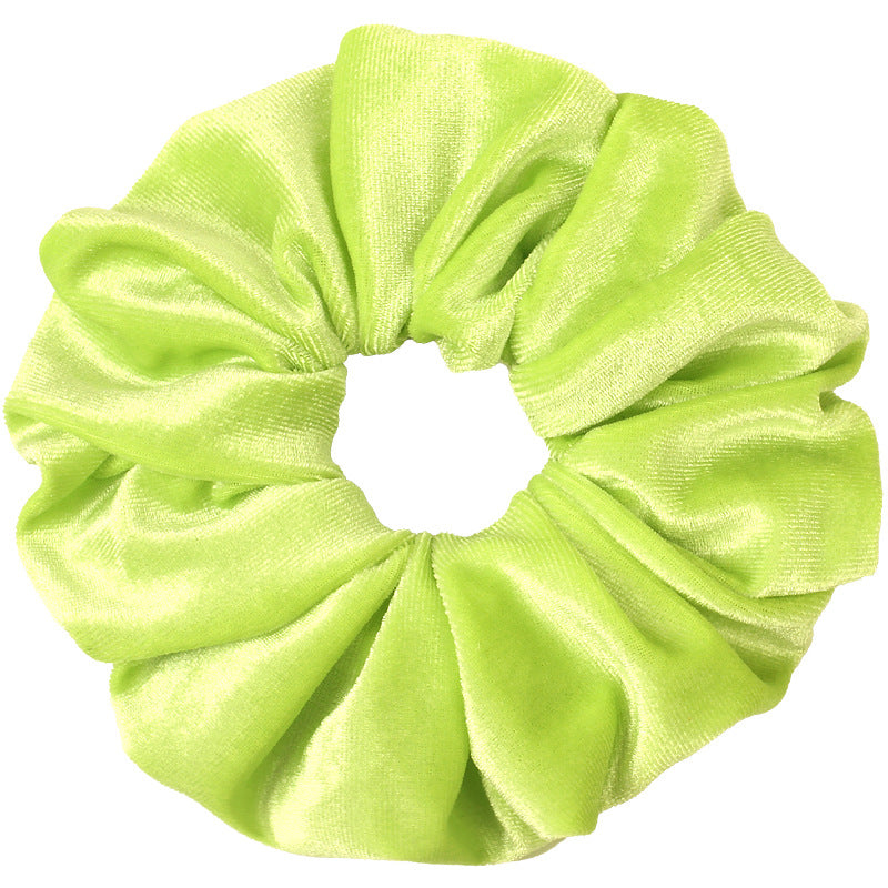 Large velvet scrunchies