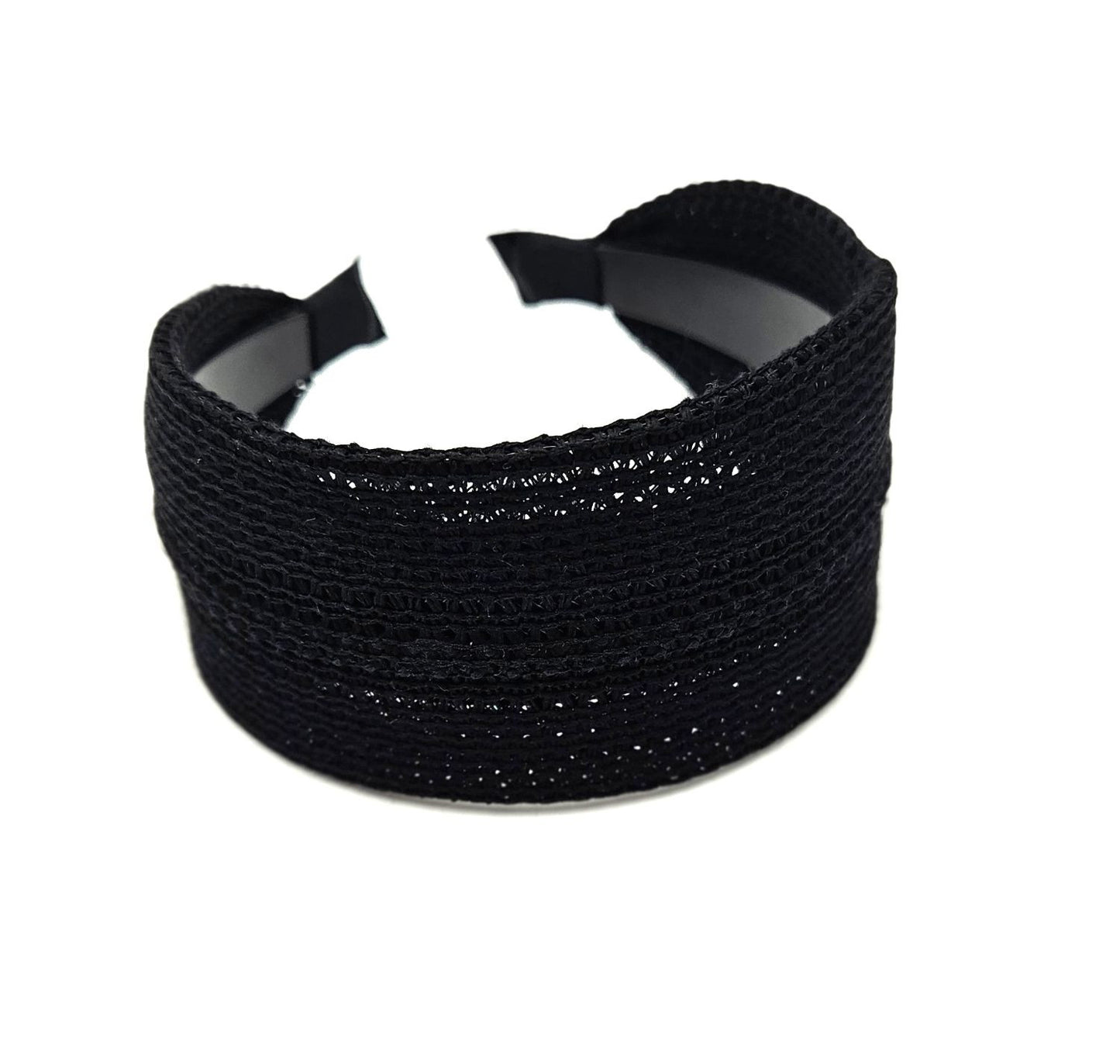 Knitted top wide headband