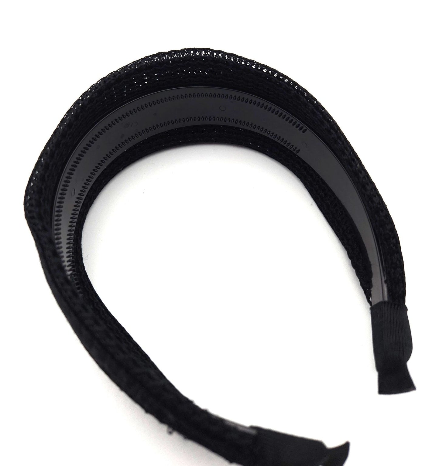 Knitted top wide headband