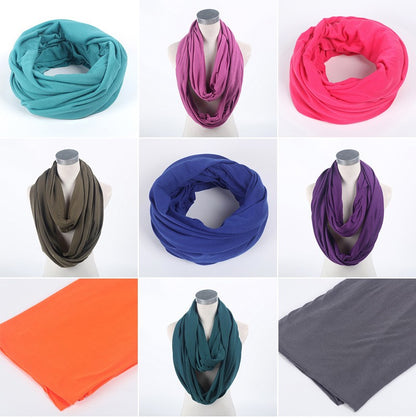 Seamless infinity scarf