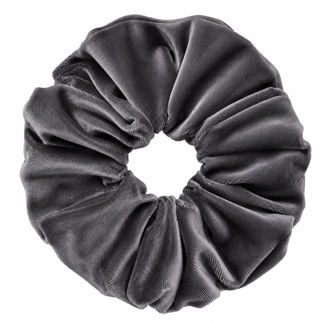 Large velvet scrunchies
