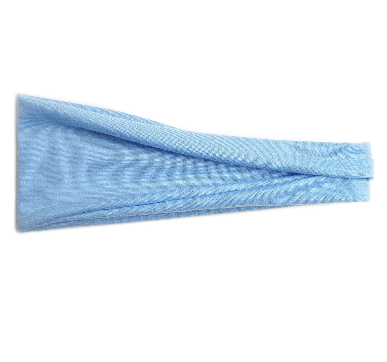Plain sporty bandanna headband