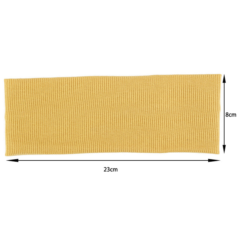 Ribbed stretchy loop headband