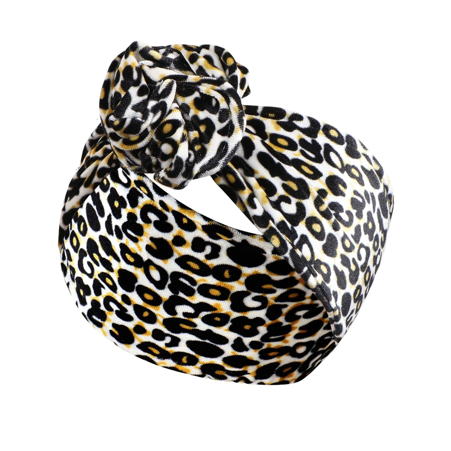 Bulk 20 pieces printed flat wide twist hair scarf