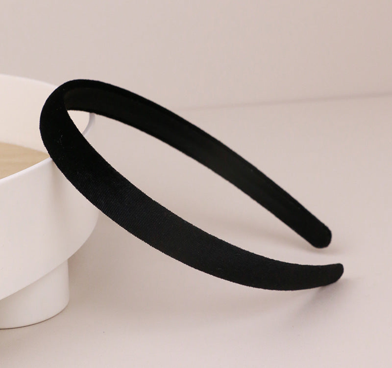 1.5cm wide velvet thin headband