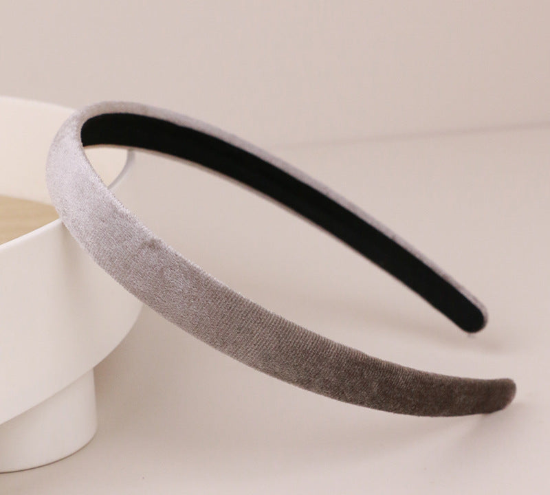 1.5cm wide velvet thin headband
