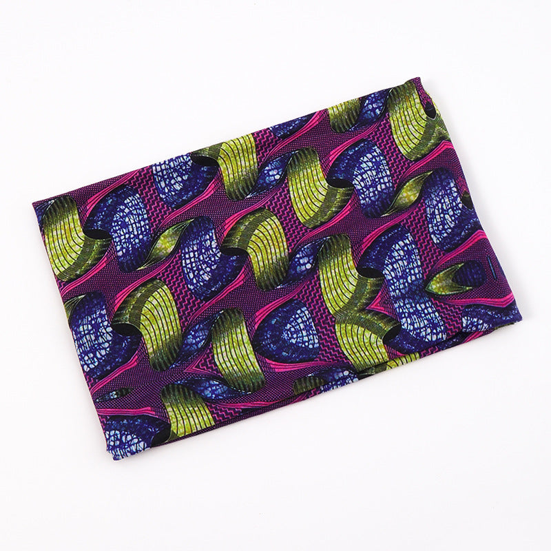 Multicoloured wide loop hair band