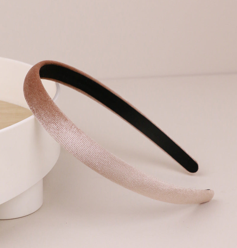 1.5cm wide velvet thin headband