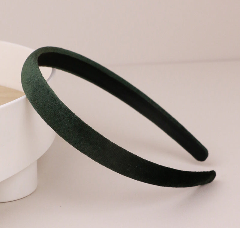 1.5cm wide velvet thin headband