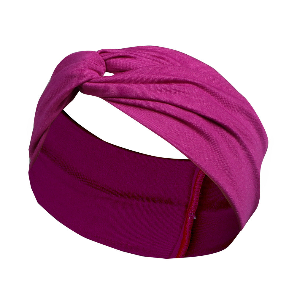 Stretchy turban headband