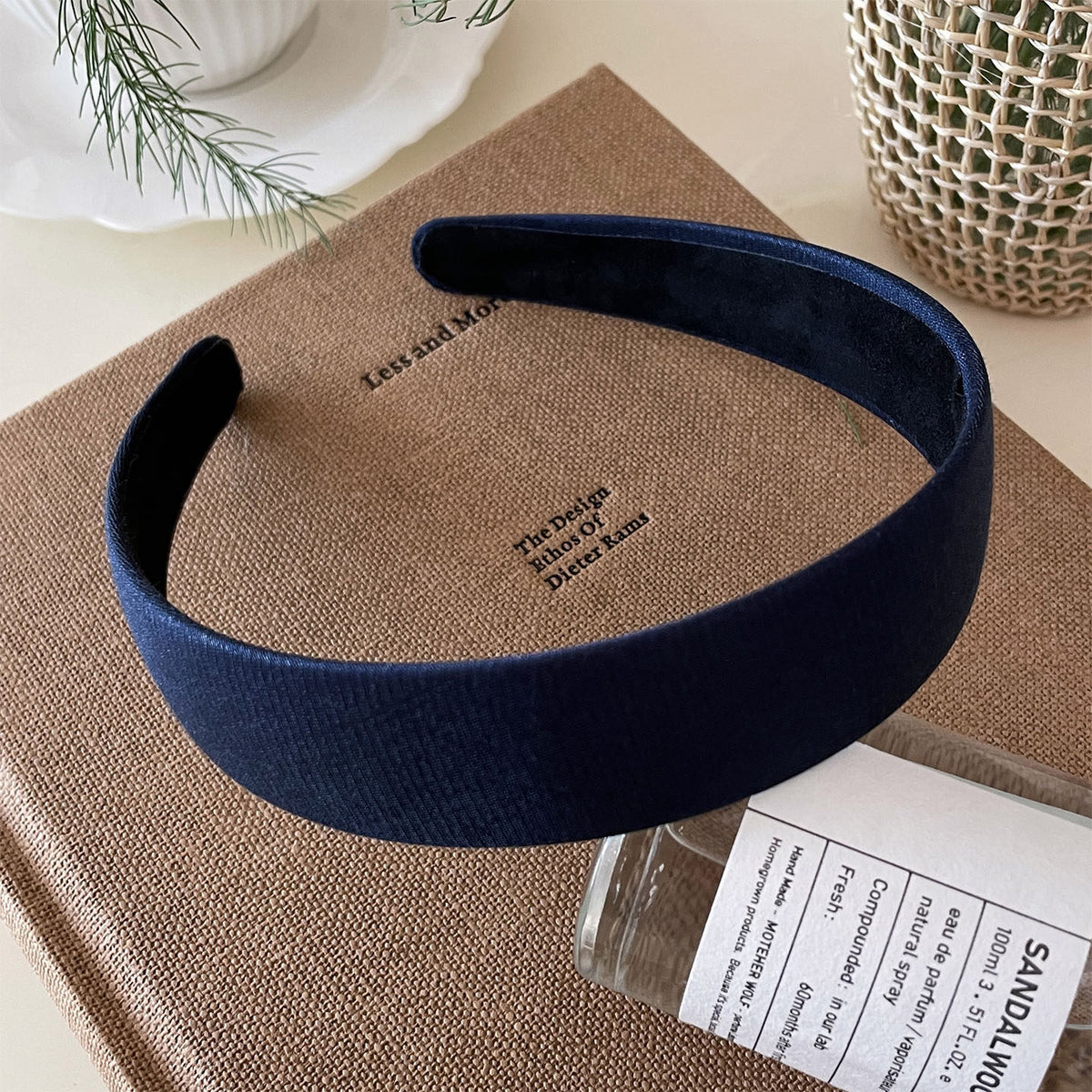 3cm wide corrugated headband