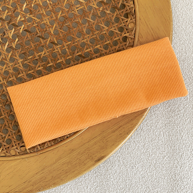 Ribbed stretchy loop headband