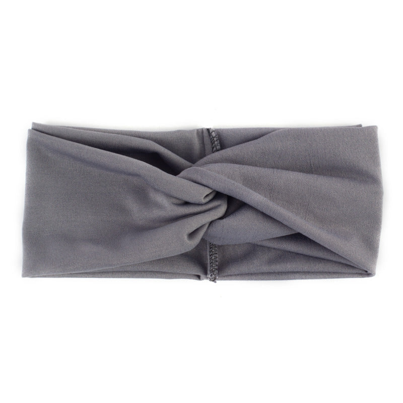Stretchy turban headband