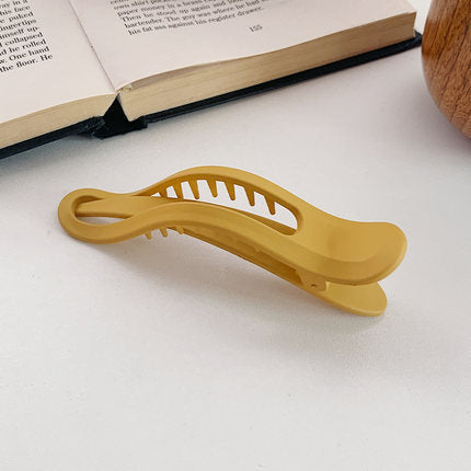 Acrylic long Ibis clip with teeth