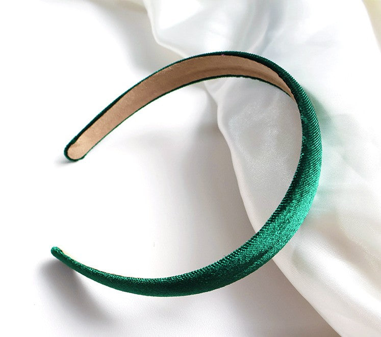 2cm wide velvet headband