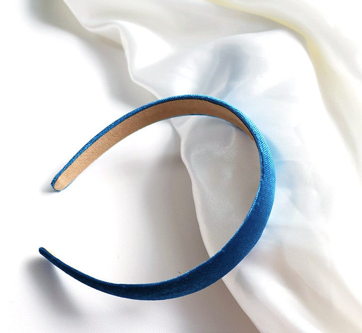 2cm wide velvet headband