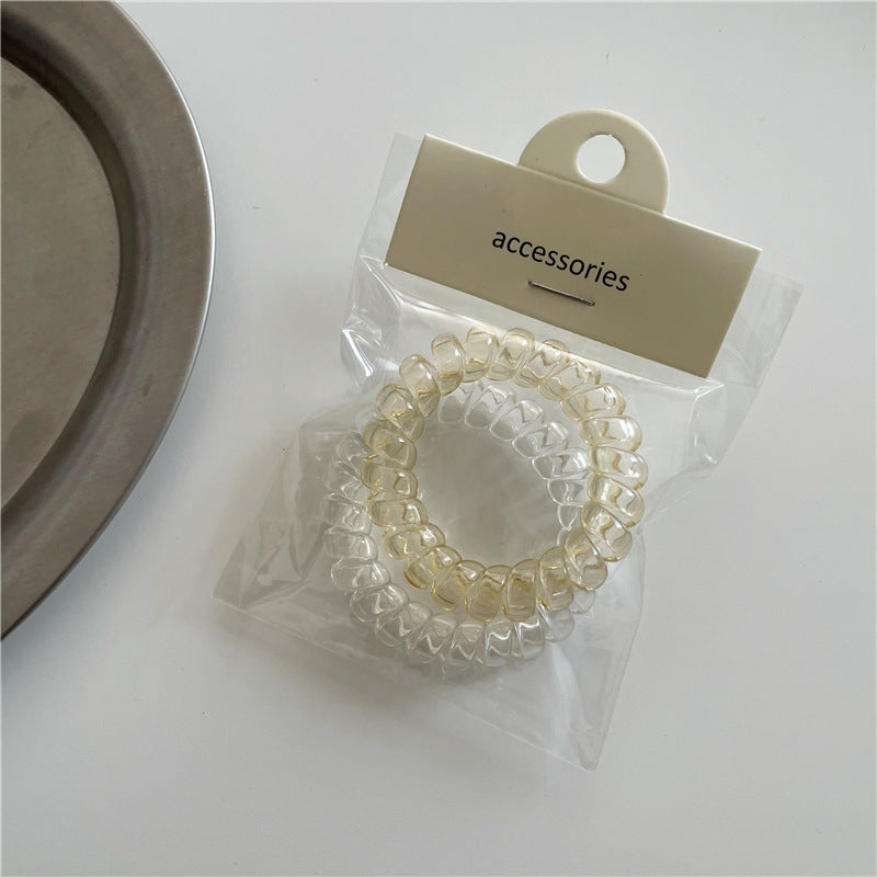 2-pack coil hair ring