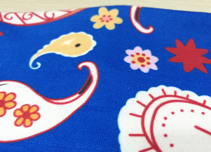 Printed stretchy loop hair band