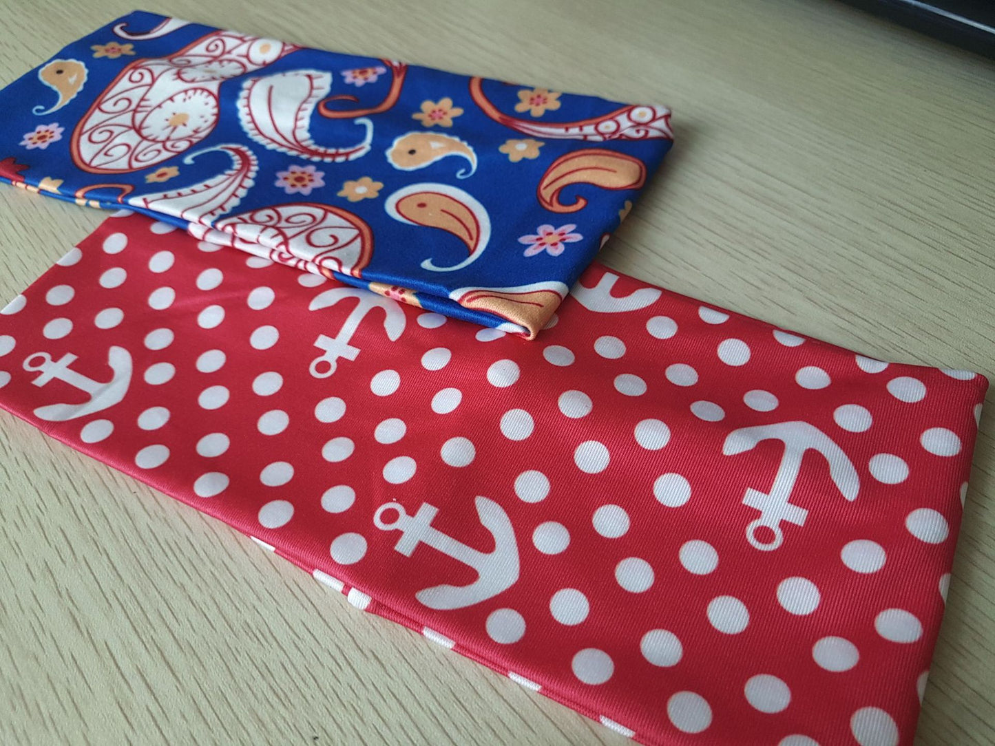 Printed stretchy loop hair band