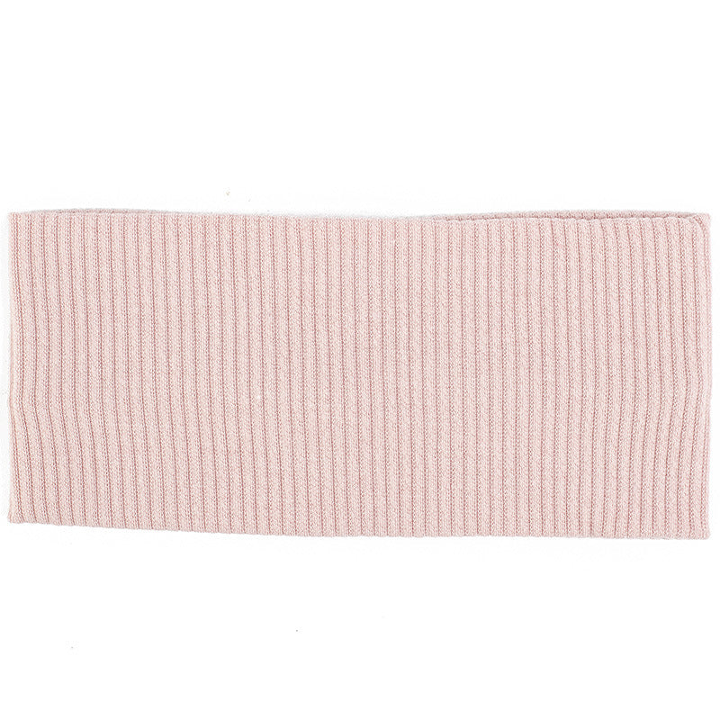 Ribbed stretchy extra-wide loop headband