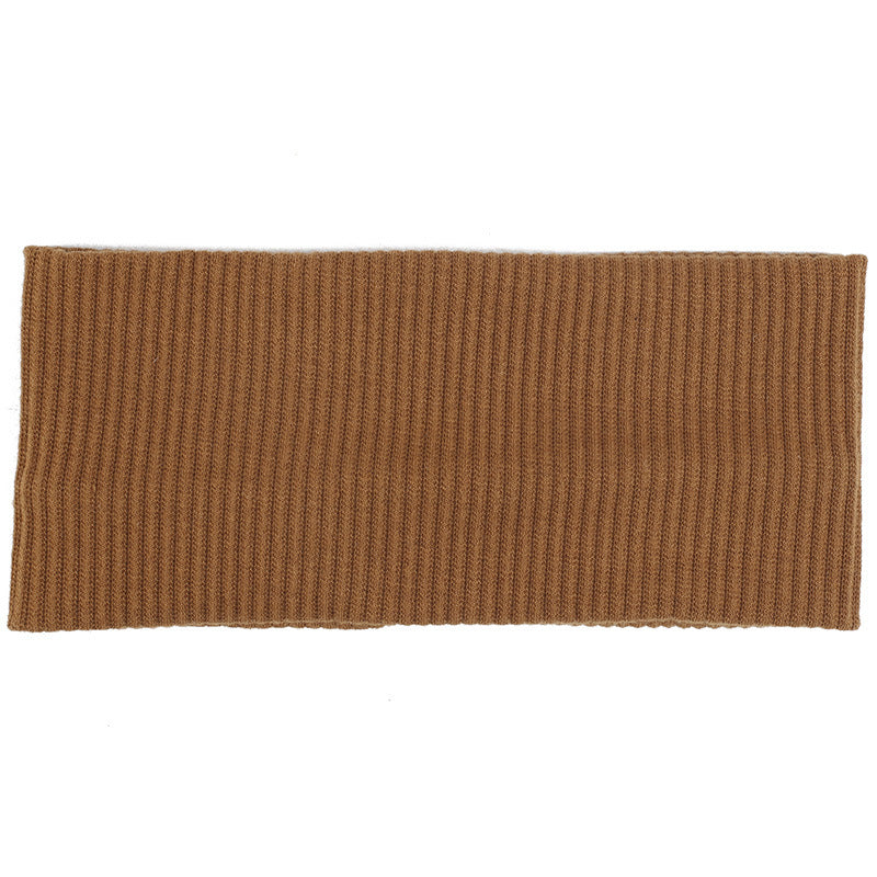 Ribbed stretchy extra-wide loop headband
