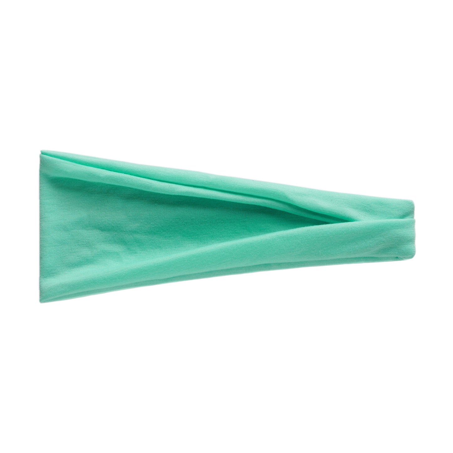 Plain sporty bandanna headband
