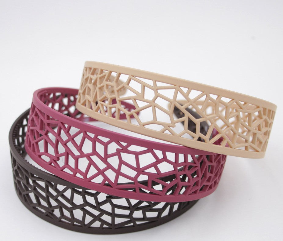 Hollow acrylic headband