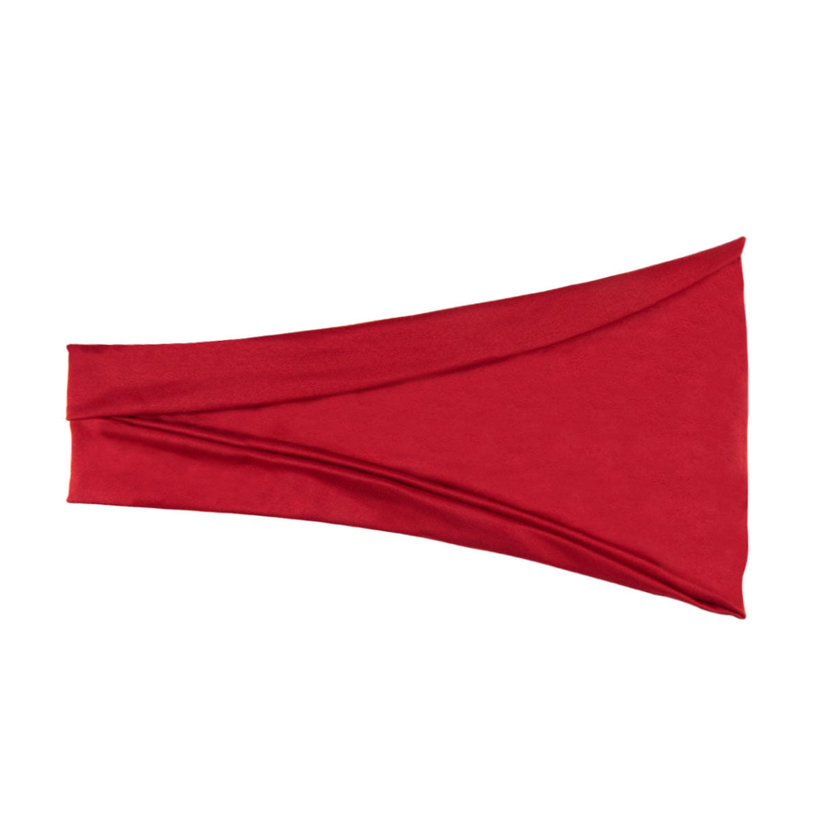 Extra-wide tapered bandanna headband