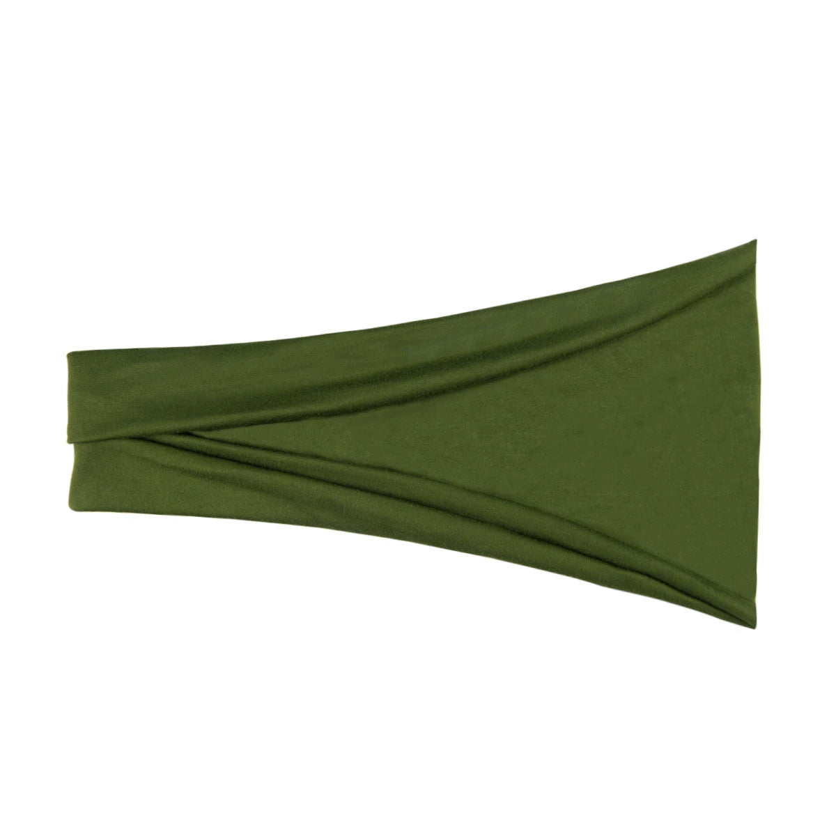 Extra-wide tapered bandanna headband