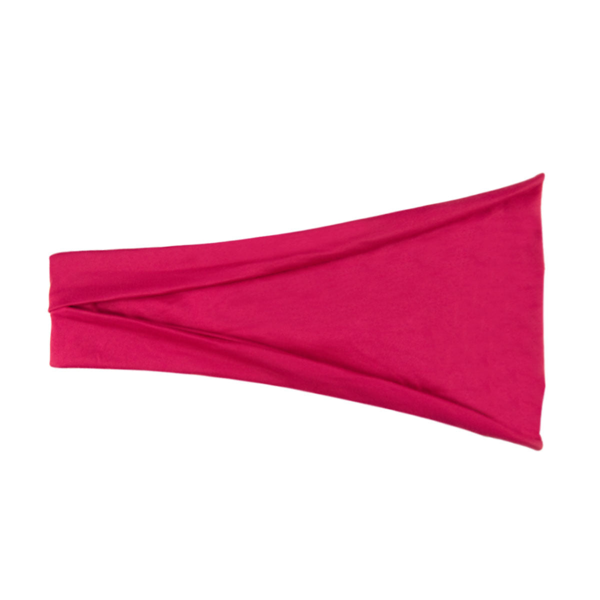 Extra-wide tapered bandanna headband