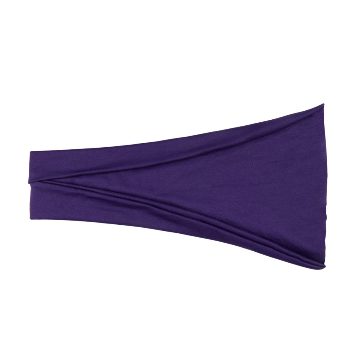 Extra-wide tapered bandanna headband