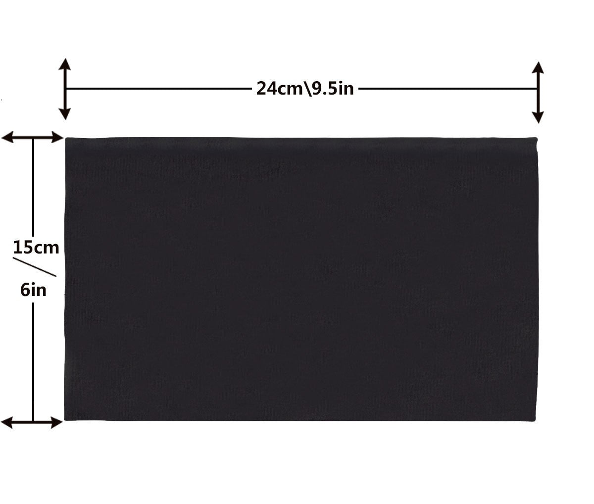 Extra-wide loop hair band