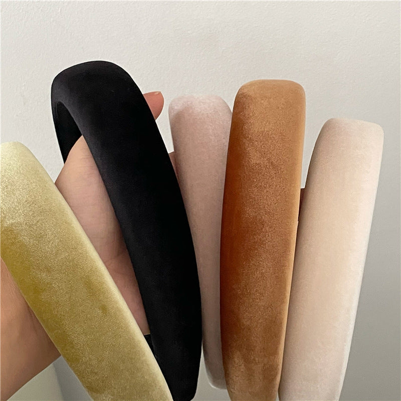 Premium velvet headband