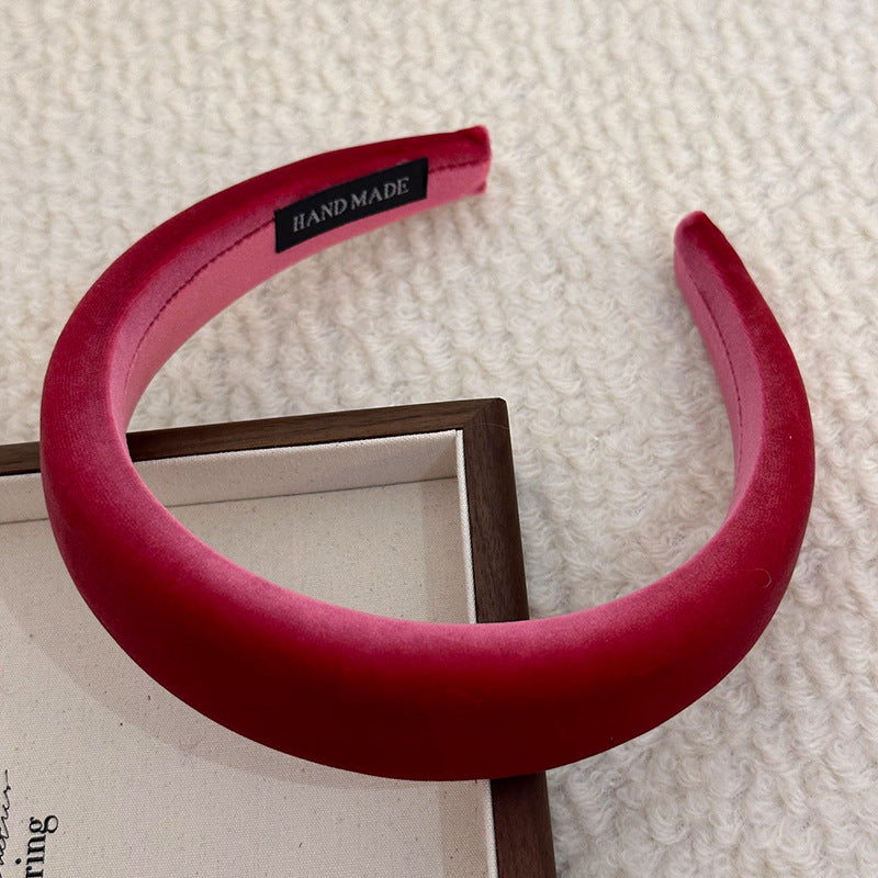 Premium velvet headband