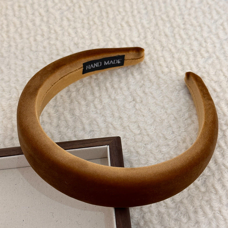 Premium velvet headband