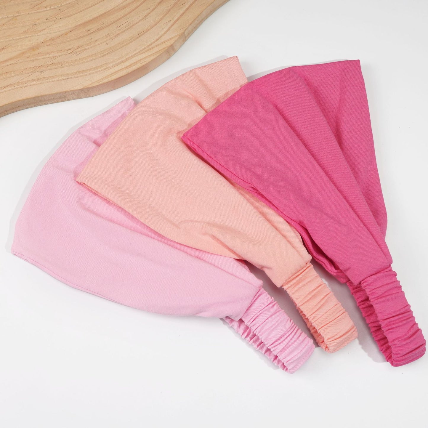 Double layer bandanna headband
