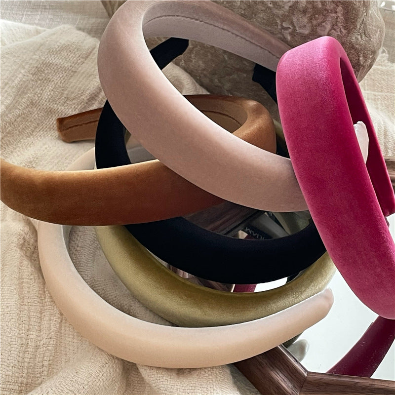 Premium velvet headband