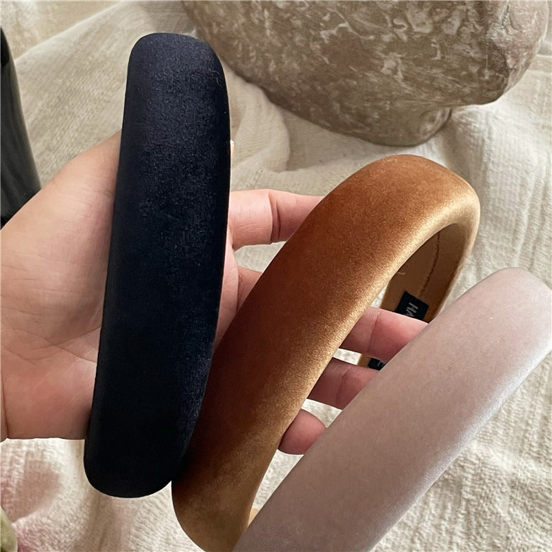 Premium velvet headband