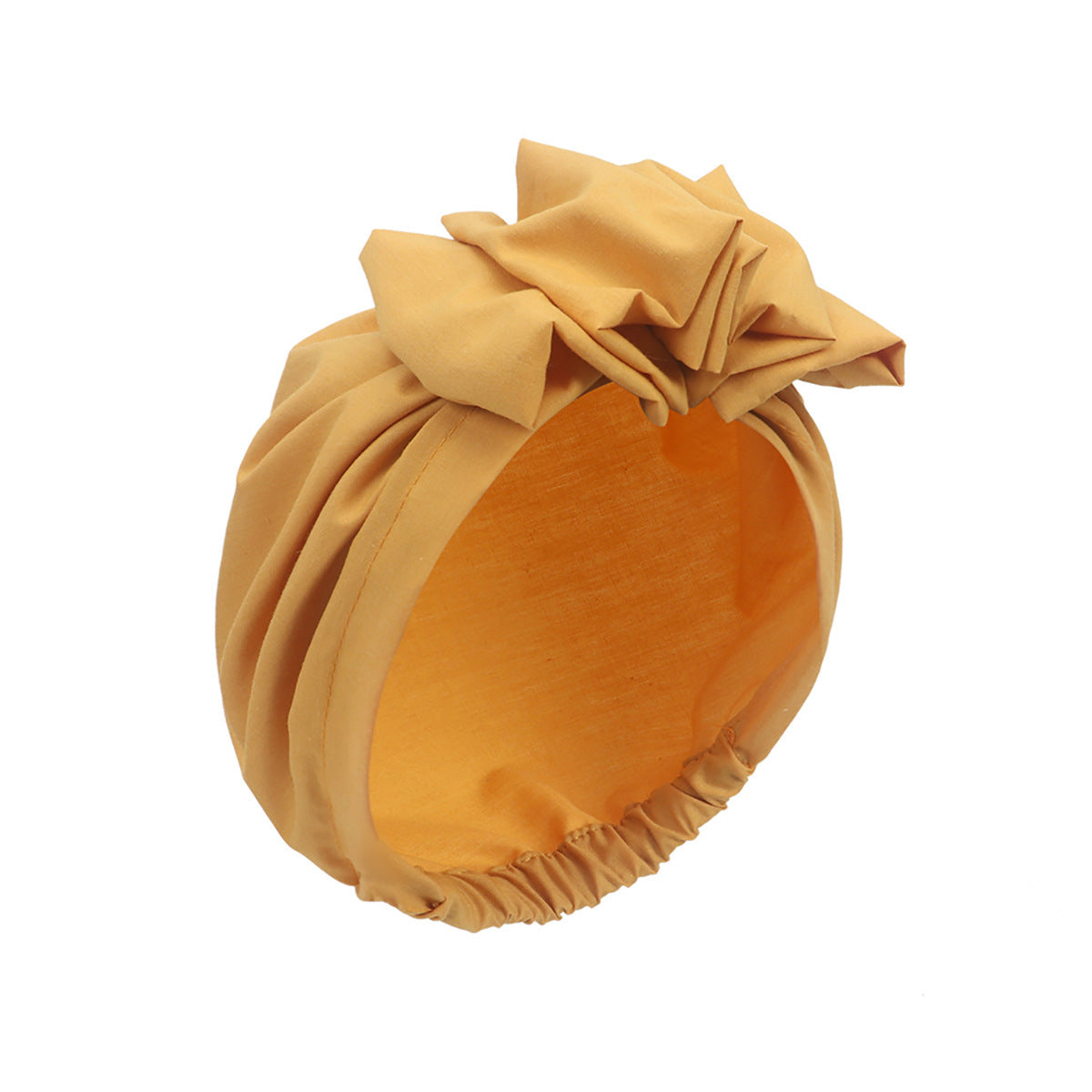 Folds front elastic hair cap