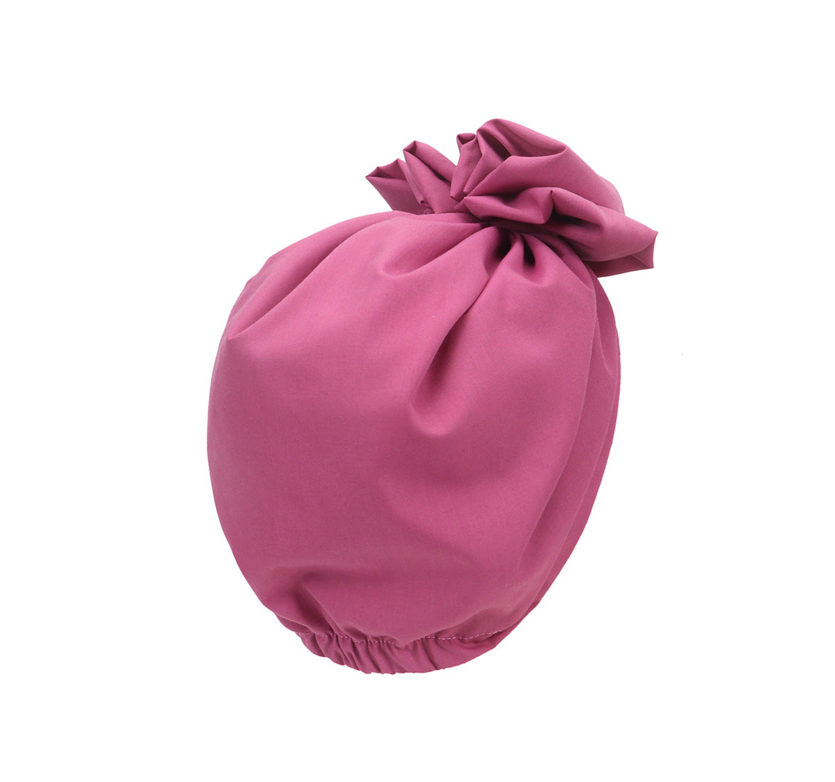 Folds front elastic hair cap