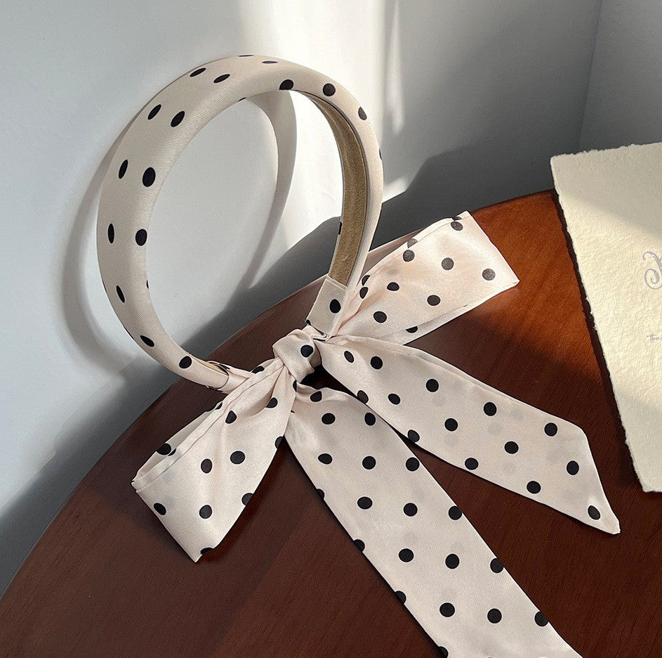 Headband with long scarves