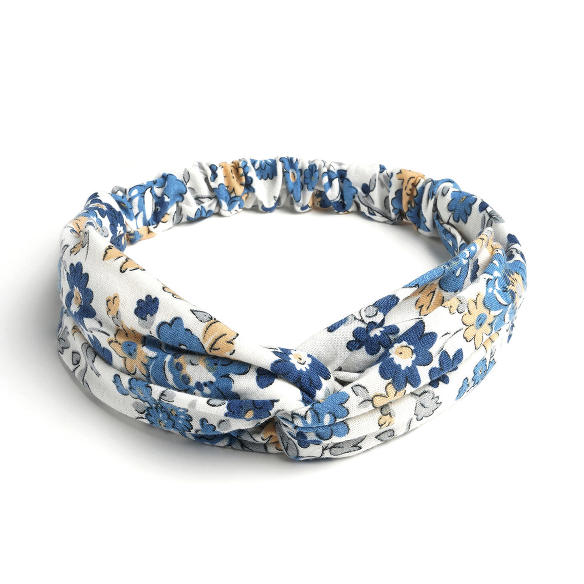 Paisley twist front elastic headband