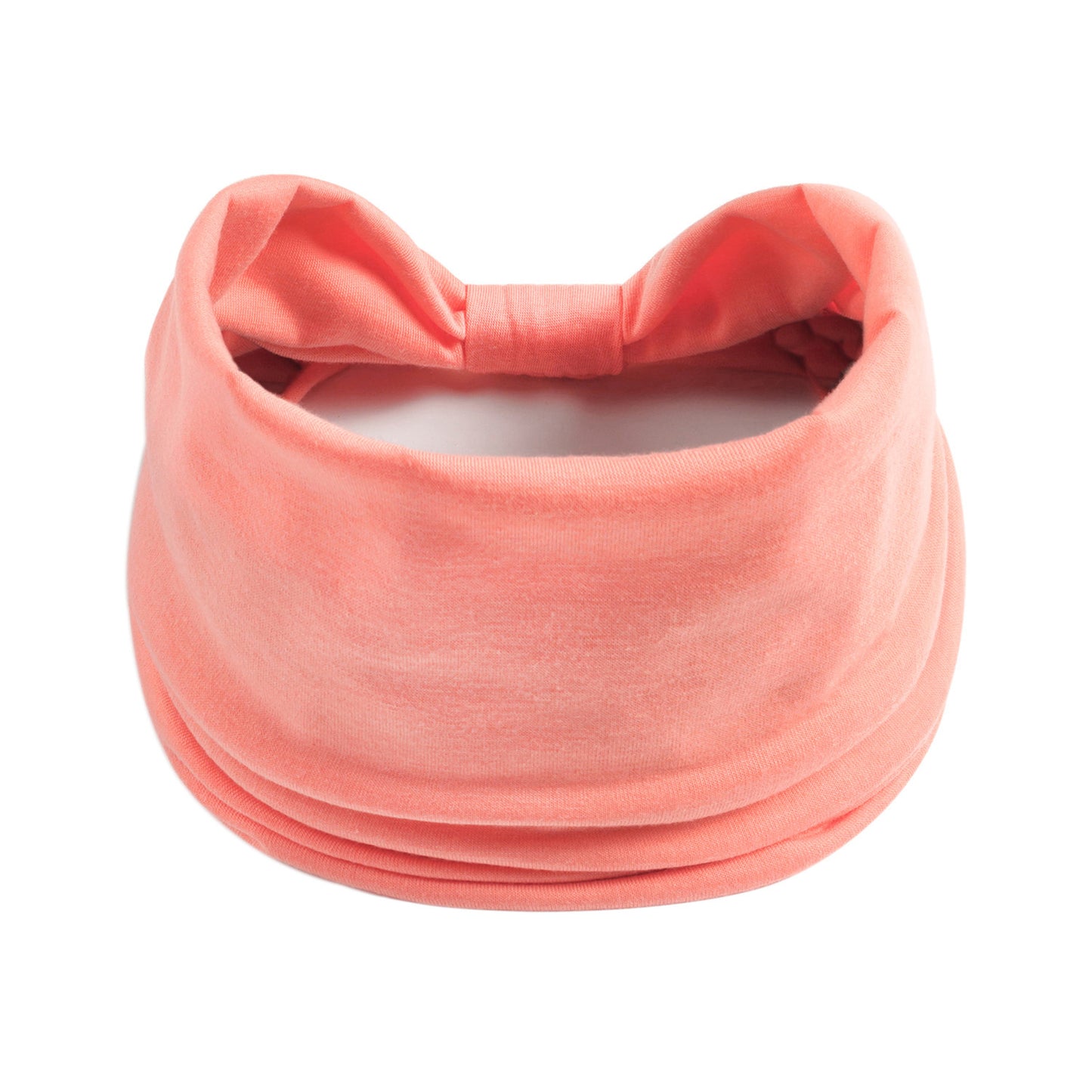 Plain colour 2-way bandanna hair band