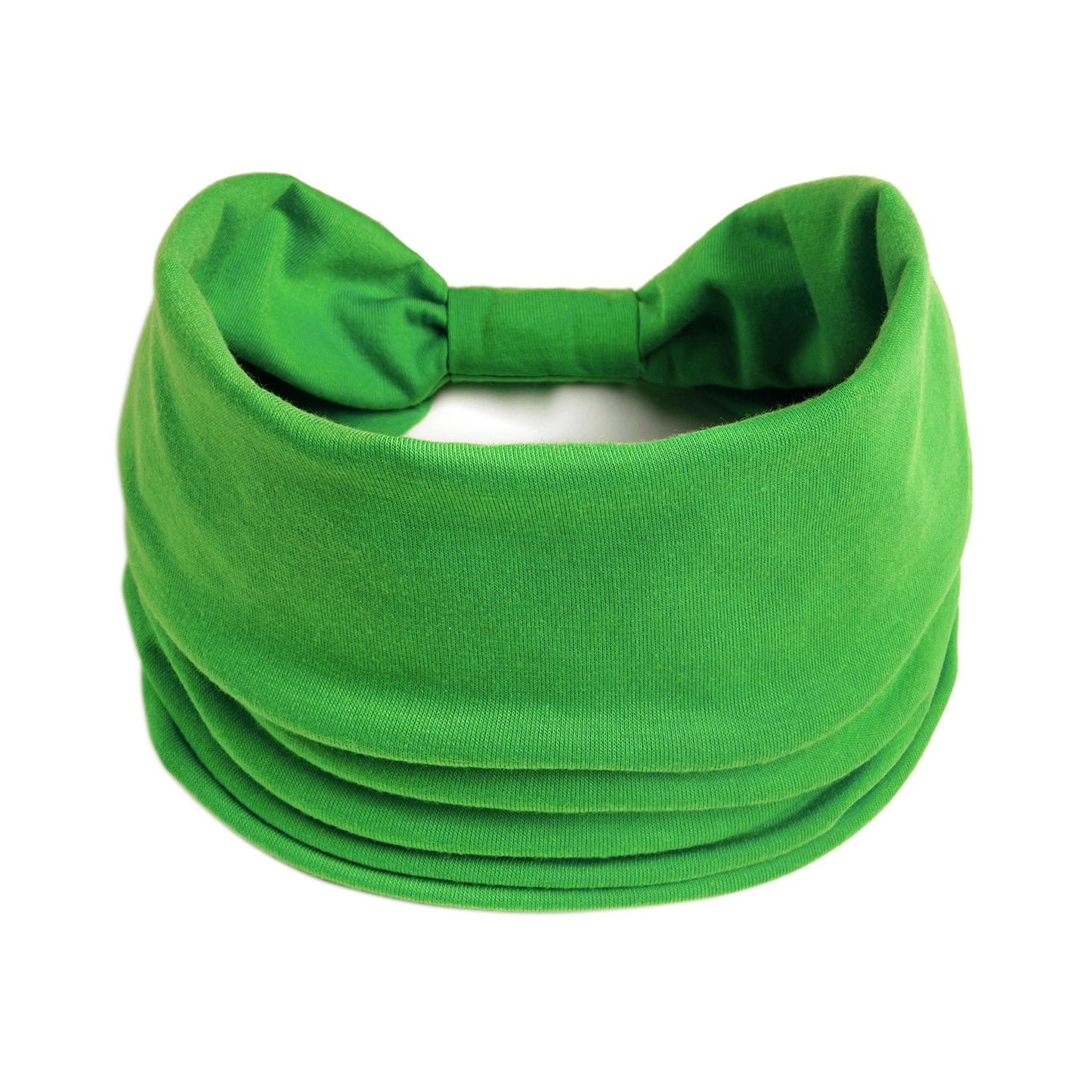 Plain colour 2-way bandanna hair band