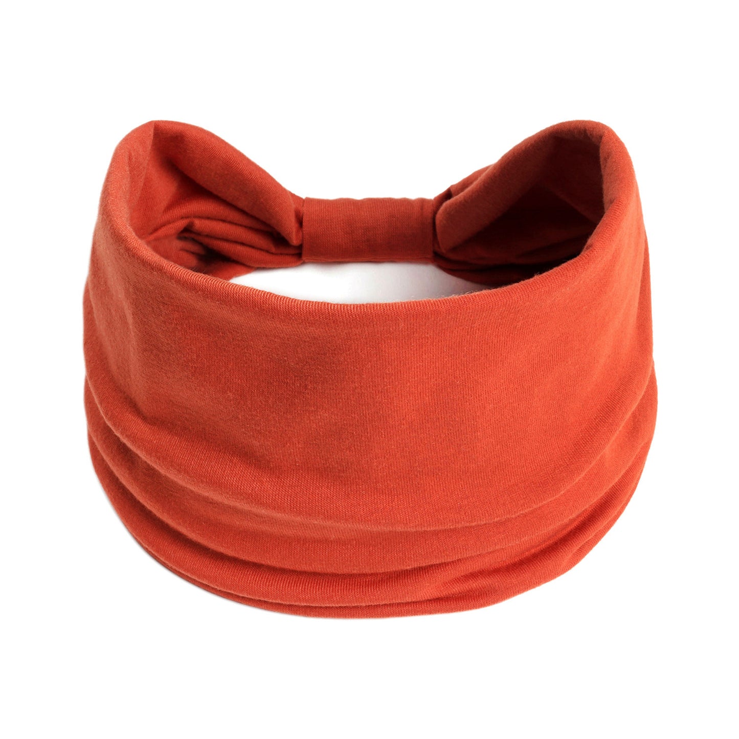 Plain colour 2-way bandanna hair band