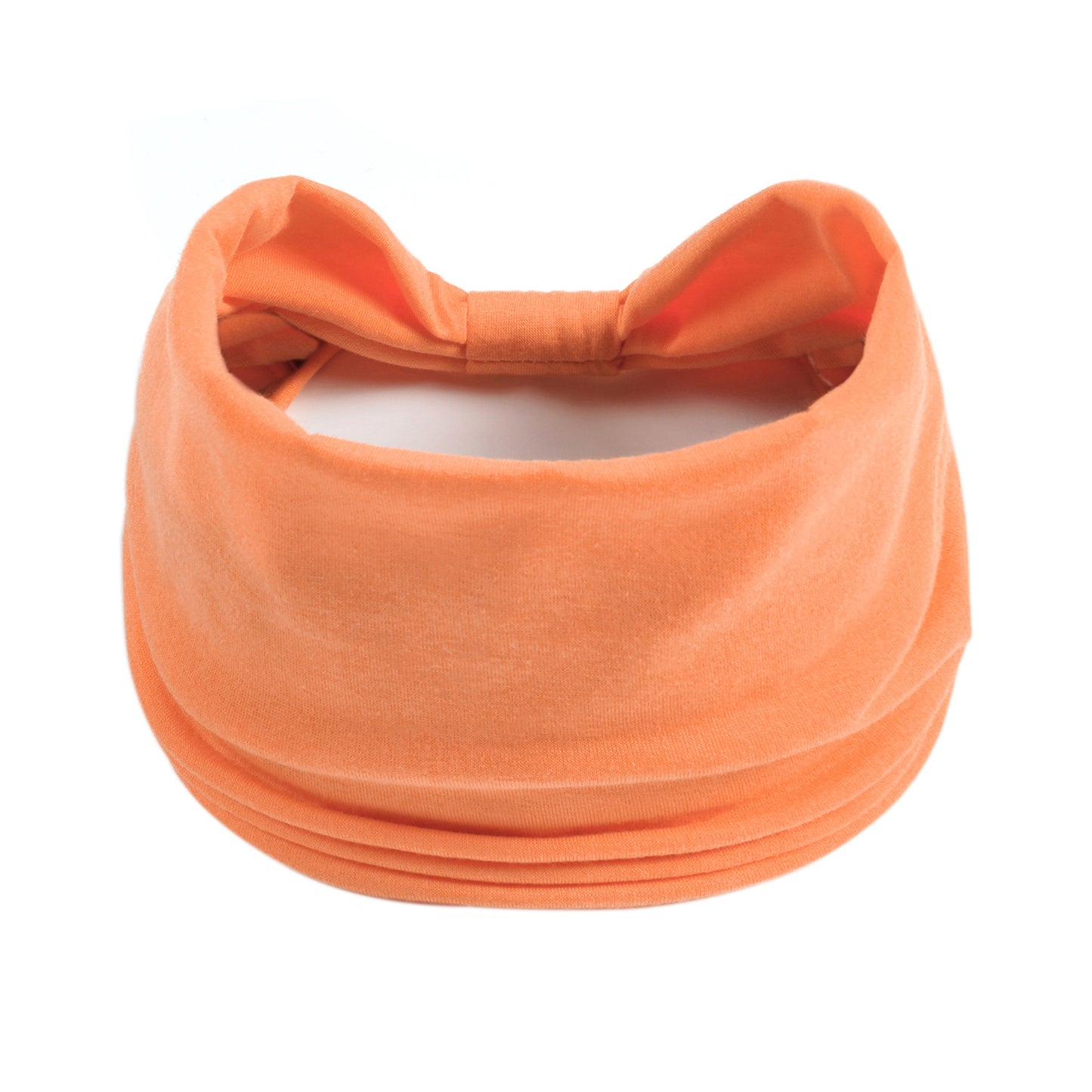 Plain colour 2-way bandanna hair band